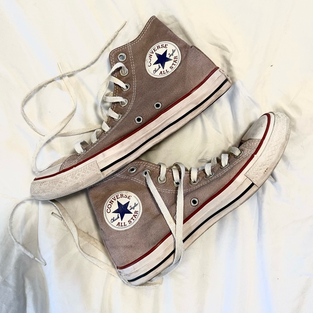 Brown Converse High Tops